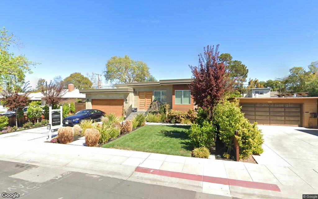 Sale closed in Palo Alto 5.3 million for a fivebedroom home